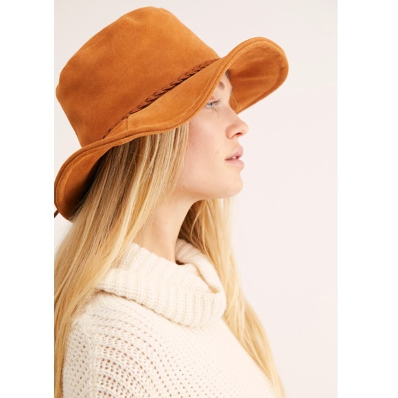 Free People Tennessee Suede Floppy Bucket Hat - Picture 3 of 5